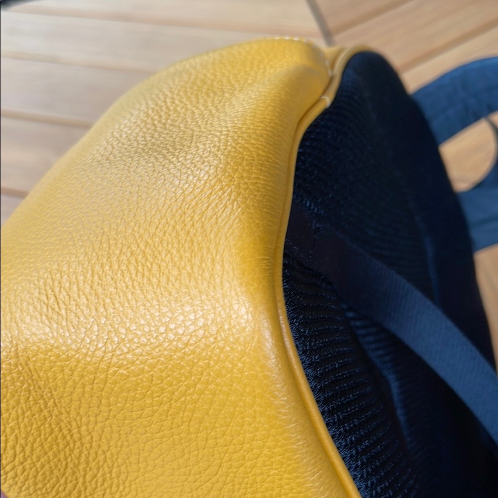 Coach C2221-5666 Court Pebbled Leather Backpack in Mussssstttttarrrrrddddd!!! - Picture 9 of 13